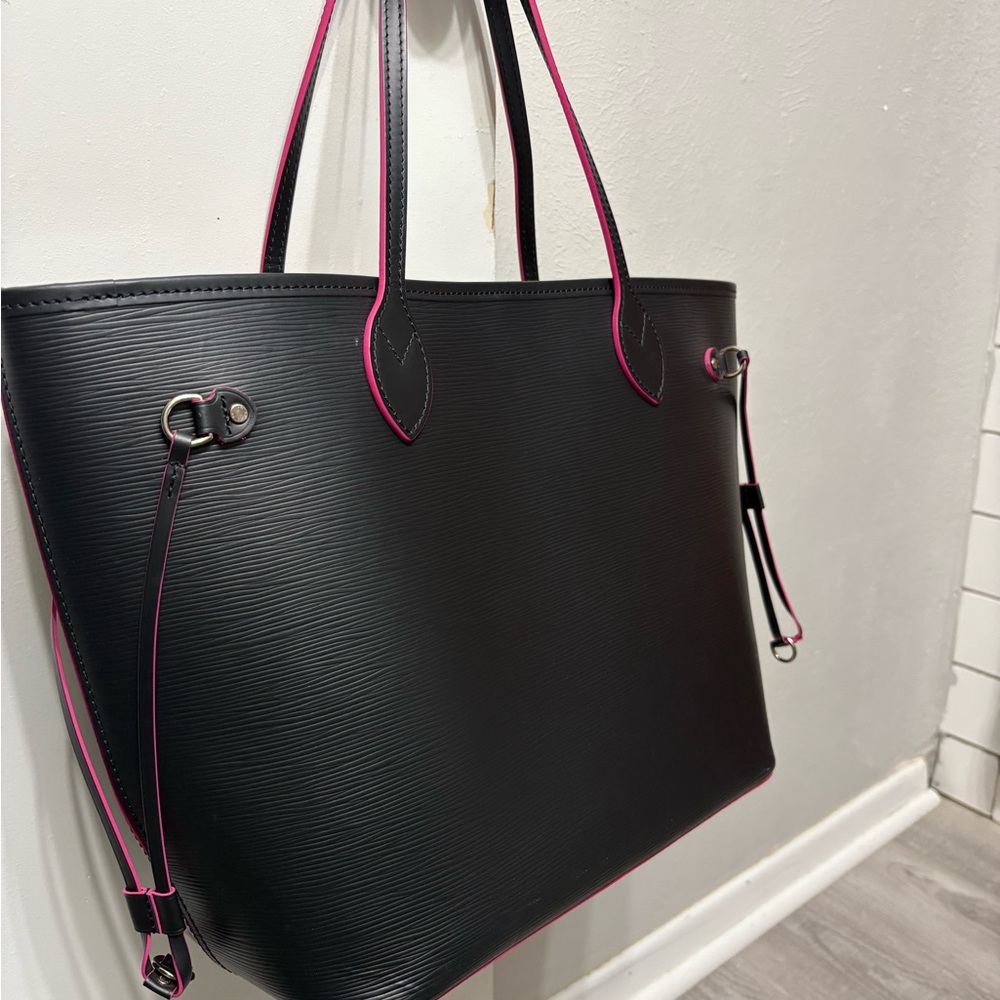 Black and Pink Tote Bag